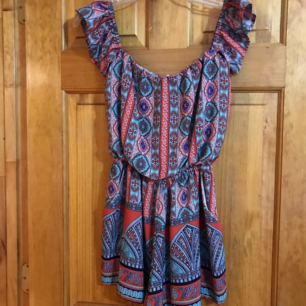 Mustard Seed Shorts Jumper One Pc Set NWOT
Romper Off the shoulder Small 4 - 6
